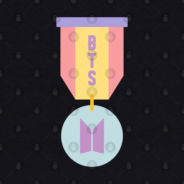 BTS pastel medal by Oricca